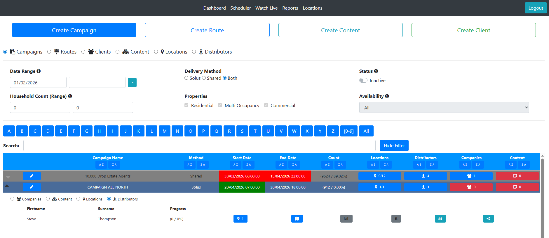 DoorDropPRO Scheduler